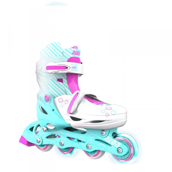 Роликовые коньки Neon Inline Skates Бирюзовый (Размер 30-33) NT07T4
