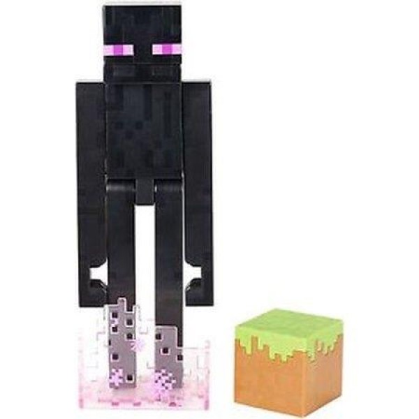 Игровая фигурка Minecraft Attacking Enderman серия 4 19977M