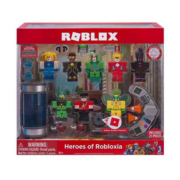 Игровая коллекционная фигурка Jazwares Roblox Environmental Set Heroes of Robloxia 10763R
