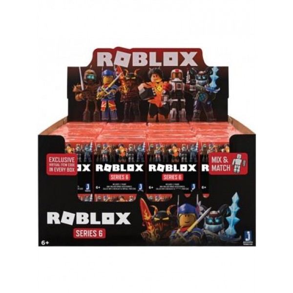 Игровая коллекционная фигурка Jazwares Roblox Mystery Figures Safety Orange Assortment S6 ROB0189