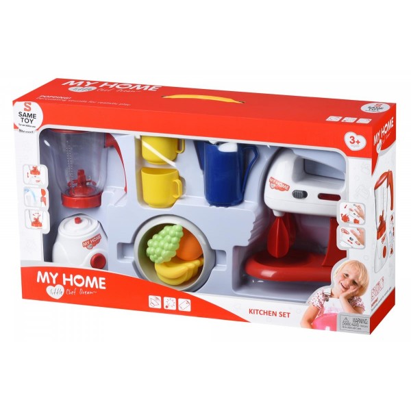Игровой набор Same Toy My Home Little Chef Dream соковыжималка и кухонный миксер 3201Ut