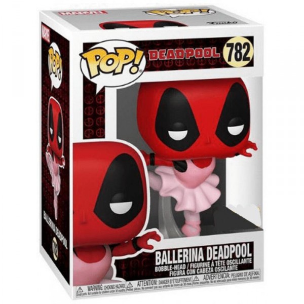 Коллекционная фигурка Funko POP! Bobble Marvel Deadpool 30th Ballerina Deadpool (Exc) 54689