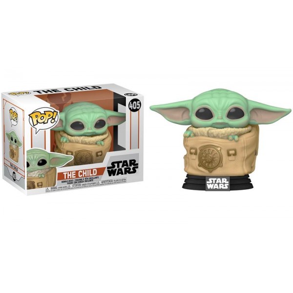 Коллекционная фигурка Funko POP! Bobble: Star Wars: Mandalorian: Child w/ Bag 50963