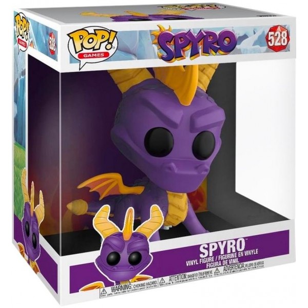 Коллекционная фигурка Funko POP! Vinyl: Games: Spyro the Dragon: 10” Spyro (Exc) 41430