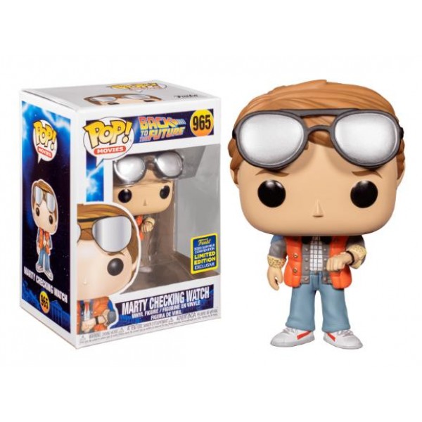 Коллекционная фигурка Funko POP! Vinyl: SDCC: BTTF: Marty checking Watch (Exc) 48907