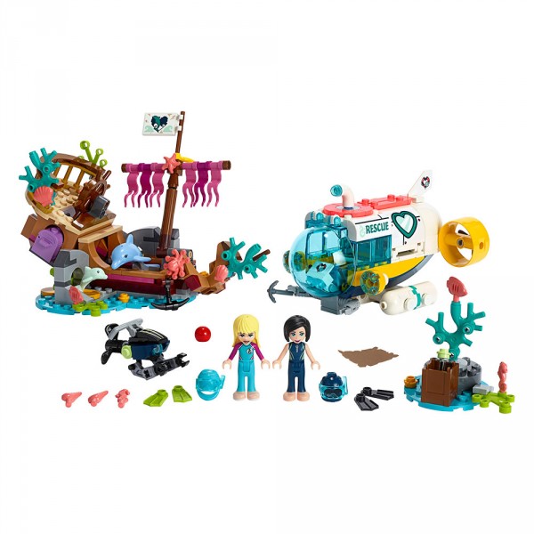 Конструктор LEGO Friends Миссия спасения дельфинов 41378