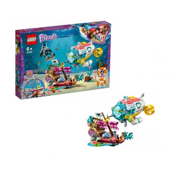 Конструктор LEGO Friends Миссия спасения дельфинов 41378