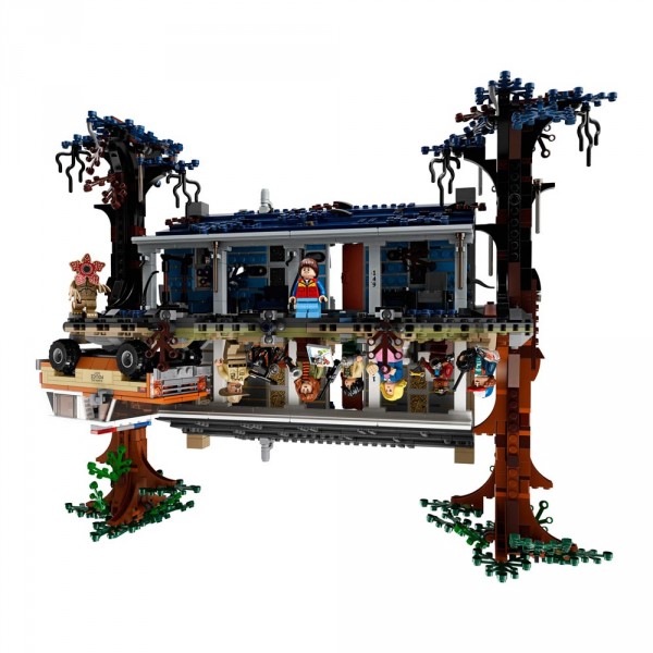 Конструктор LEGO Stranger Things Перевернутый мир со световым эффектом 75810