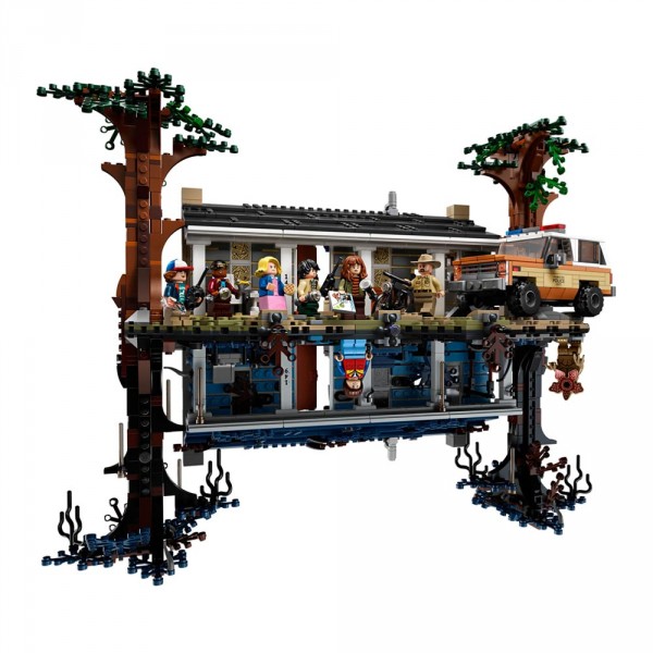 Конструктор LEGO Stranger Things Перевернутый мир со световым эффектом 75810