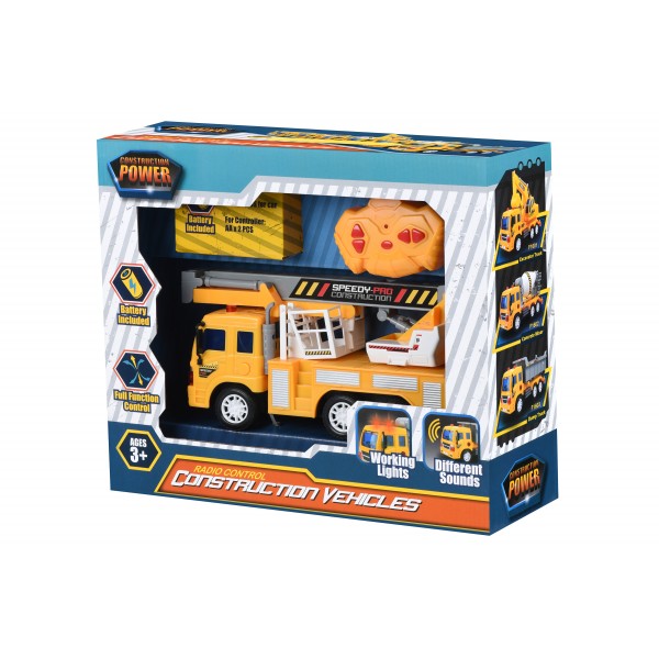 Машинка на радиоуправлении Same Toy City Кран с корзиной F1605Ut