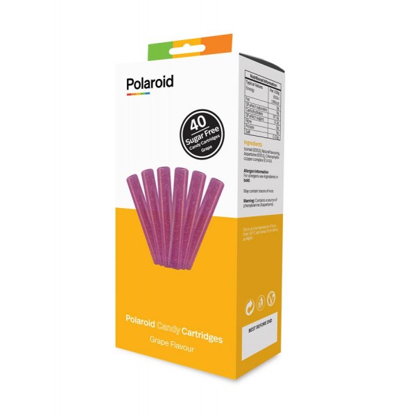 Набор картриджей для 3D ручки Polaroid Candy pen, виноград, фиолетовый