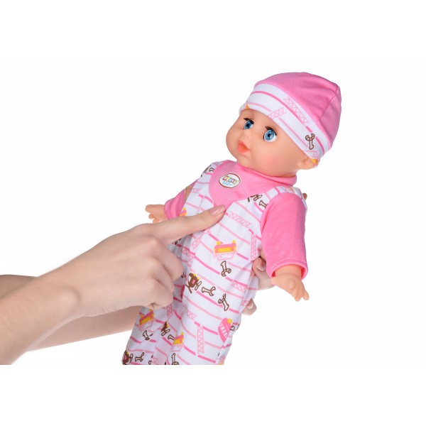 Пупс Same Toy с акссесуарами и звуком 38 см 8015B4Ut