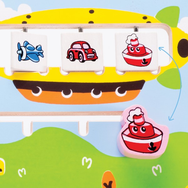 Развивающая игра Wonderworld Лабиринт дорога WED-3084