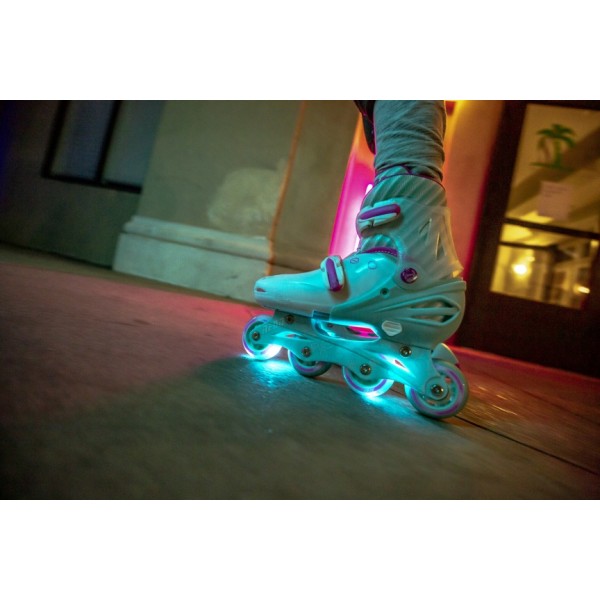 Роликовые коньки Neon Inline Skates Бирюзовый (Размер 34-38) NT08T4