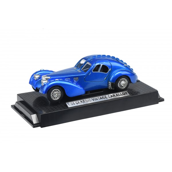 Автомобиль Same Toy Vintage Car со светом и и звуком Синий HY62-2Ut-5