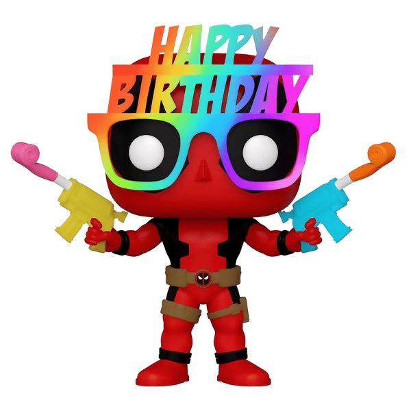 Коллекционная фигурка Funko POP! Bobble Marvel Deadpool 30th Birthday Glasses Deadpool (Exc) 54687