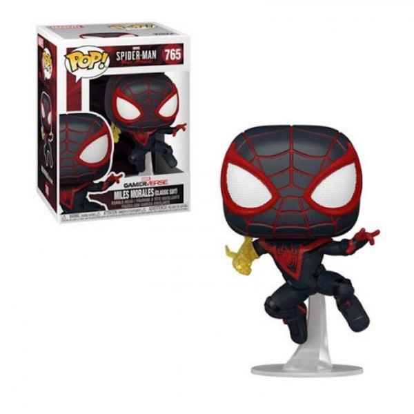 Коллекционная фигурка Funko POP! Bobble Marvel Games Miles Morales Miles Classic Suit w/ chase 50150