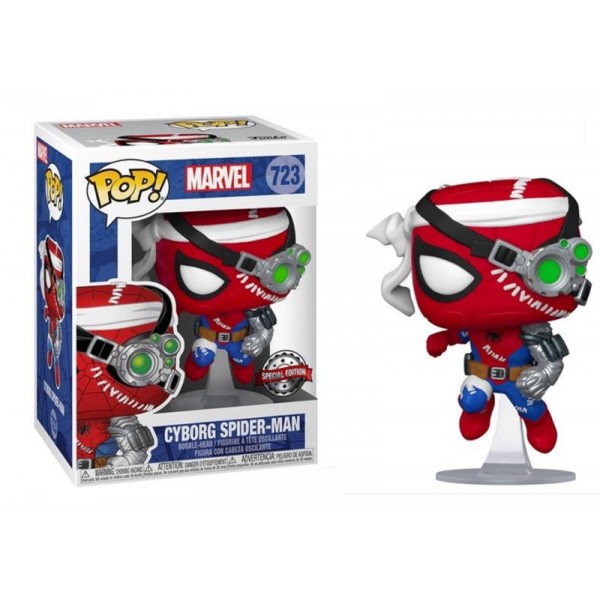 Коллекционная фигурка Funko POP! Bobble: Marvel: Marvel: Cyborg Spider-Man (Exc) 52242
