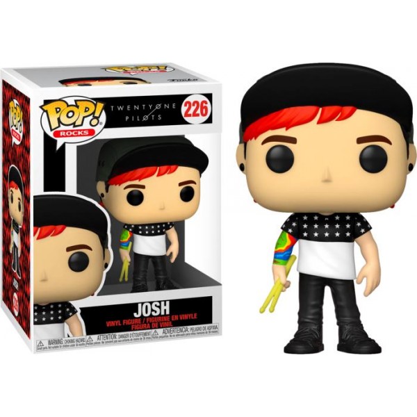 Коллекционная фигуркаFunko POP! Rocks Twenty One Pilots Stressed Out Josh 56730