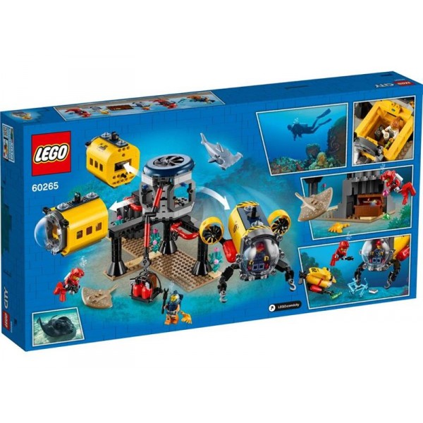 Конструктор LEGO City Исследовательская база океана 60265