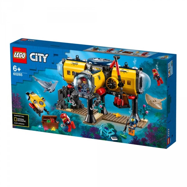Конструктор LEGO City Исследовательская база океана 60265