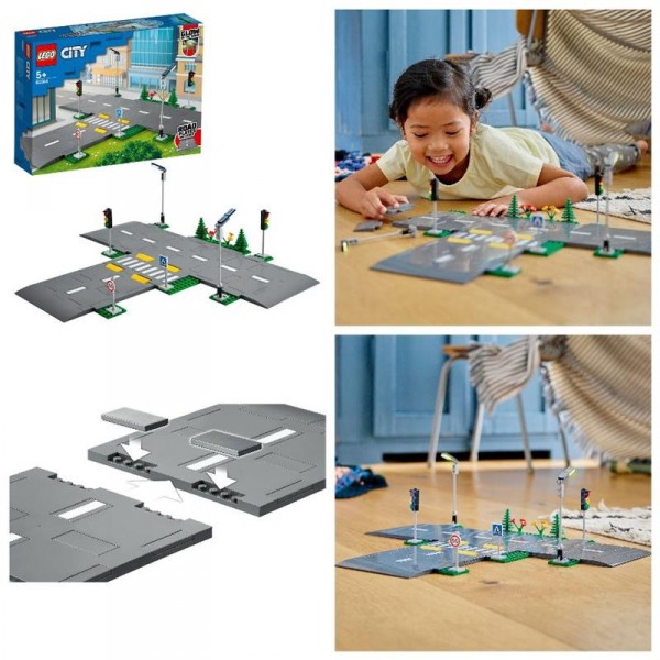 Конструктор LEGO City Town Дорожные плиты 60304