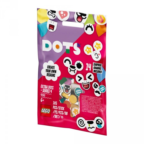 Конструктор LEGO Dots дополнительные элементы серия 4 41931