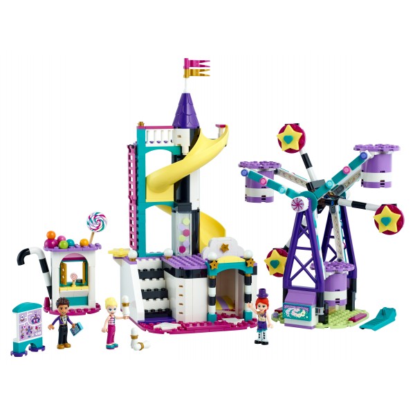Конструктор LEGO Friends Волшебное колесо обозрения и горка 41689