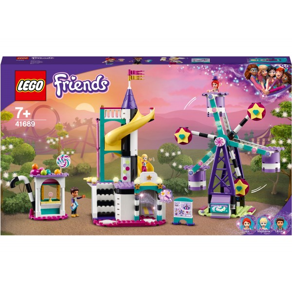 Конструктор LEGO Friends Волшебное колесо обозрения и горка 41689