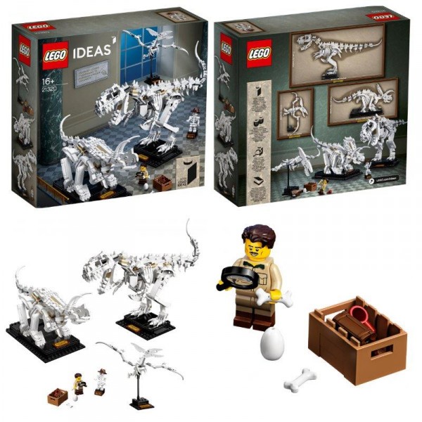 Конструктор LEGO Ideas Останки динозавра 21320