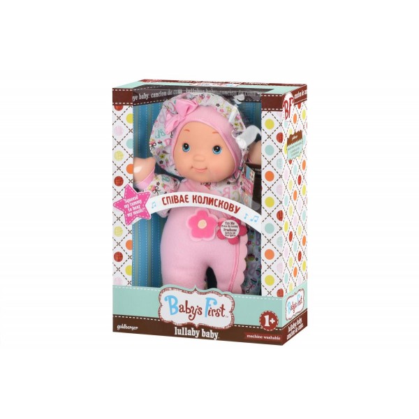Кукла Baby’s First Lullaby Baby Колыбельная (розовый) 71290-1