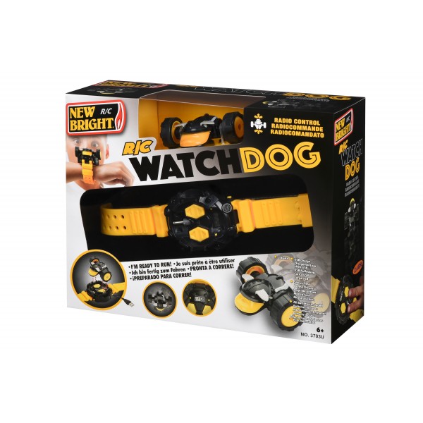 Машинка на р/к New Bright Watchdog Clock Yellow (3703U)