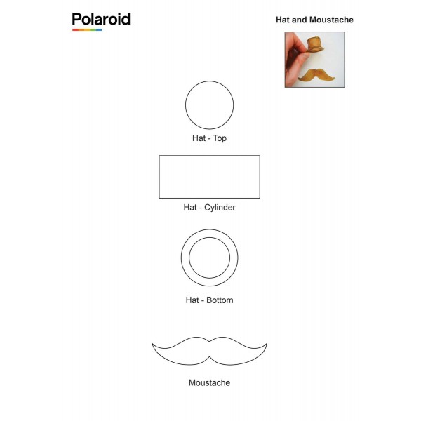 Набор картриджей для 3D ручки Polaroid Candy pen, кола, коричневий