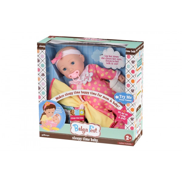Пупс Baby s First Sleepy Time Baby Засыпайка 21630