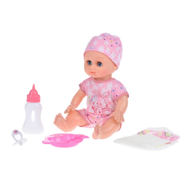 Пупс Same Toy с акссесуарами и звуком 38 см 8015E4Ut