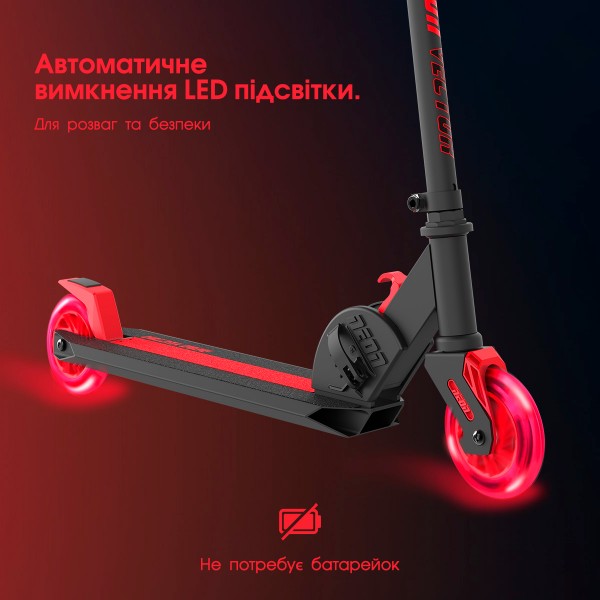 Самокат Neon Vector Красный N101178