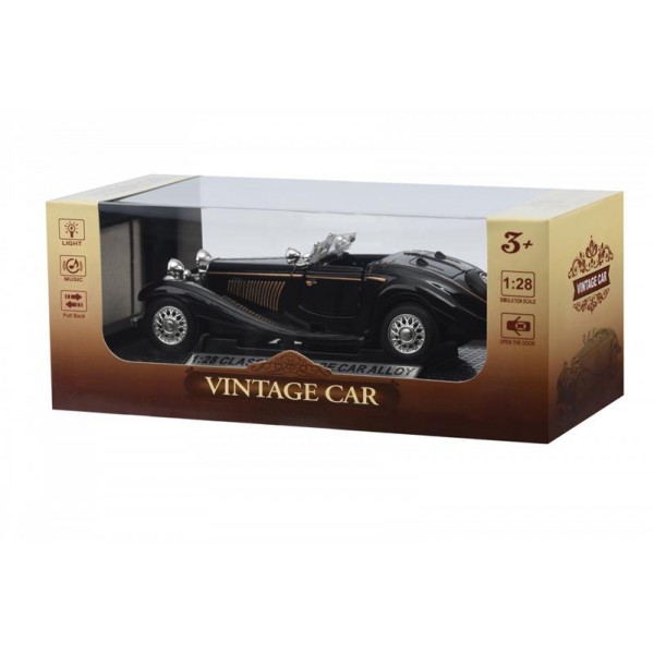 Автомобиль Same Toy Vintage Car Черный HY62-2AUt-3