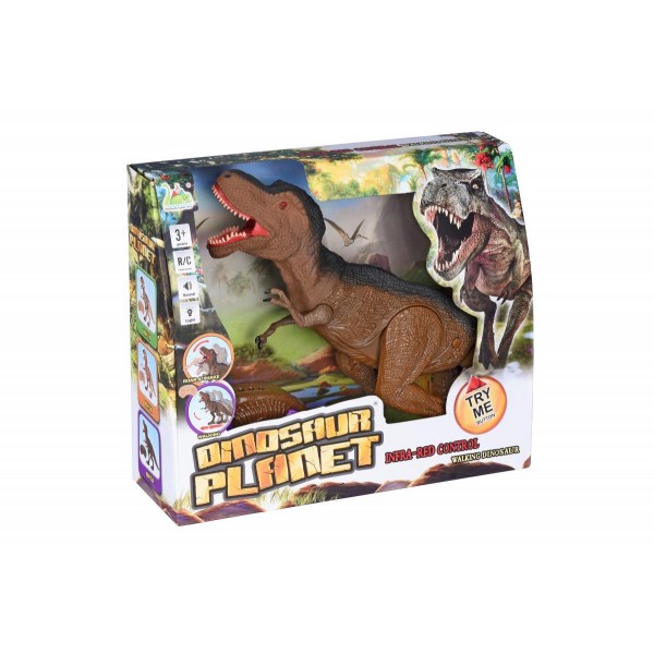 Динозавр Same Toy Dinosaur Planet коричневый со светом и звуком RS6123AUt