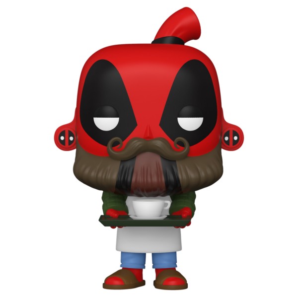 Коллекционная фигурка Funko POP! Bobble Marvel Deadpool 30th Coffee Barista 54653