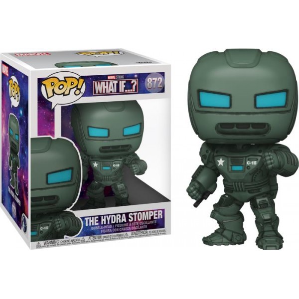 Коллекционная фигурка Funko POP! Bobble Marvel What If Hydra Stomper 6" 55813