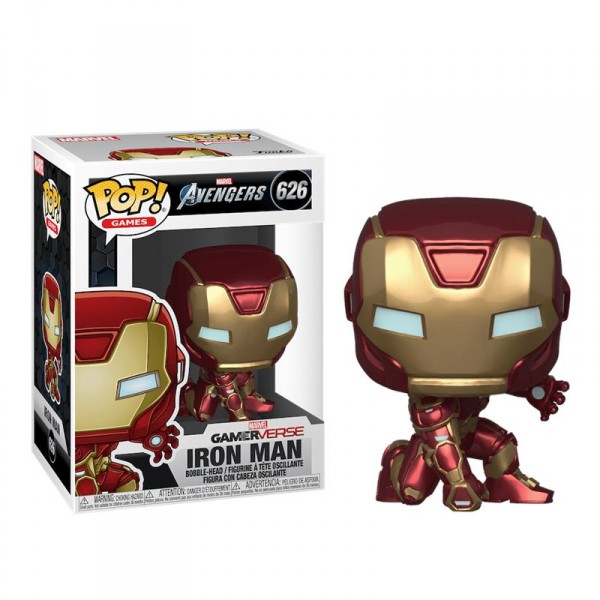 Коллекционная фигурка Funko Pop! Marvel: Avengers Game: Iron Man FUN2549475