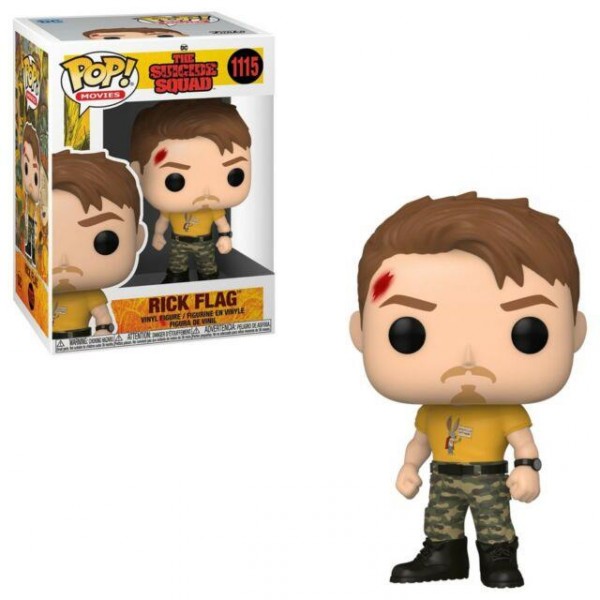 Коллекционная фигурка Funko POP! Movies The Suicide Squad Rick Flag 56020 Рик Флэг