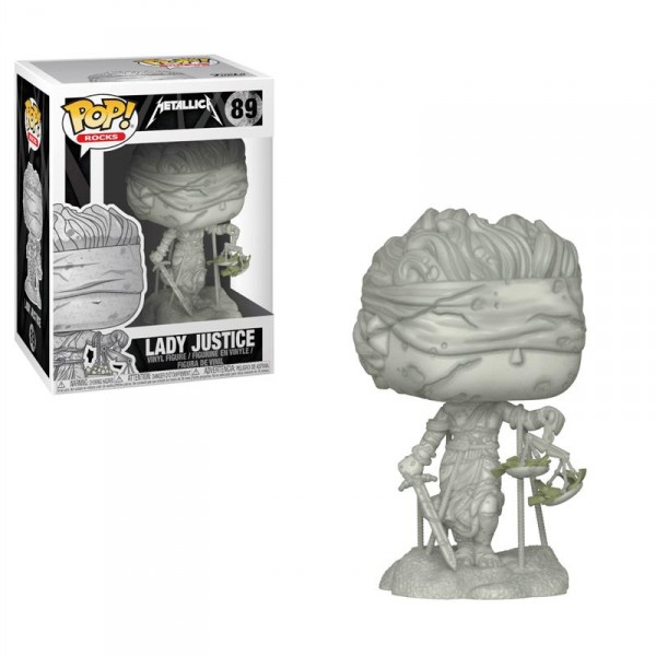 Коллекционная фигурка Funko POP! Rocks Metallica Lady Justice 34888