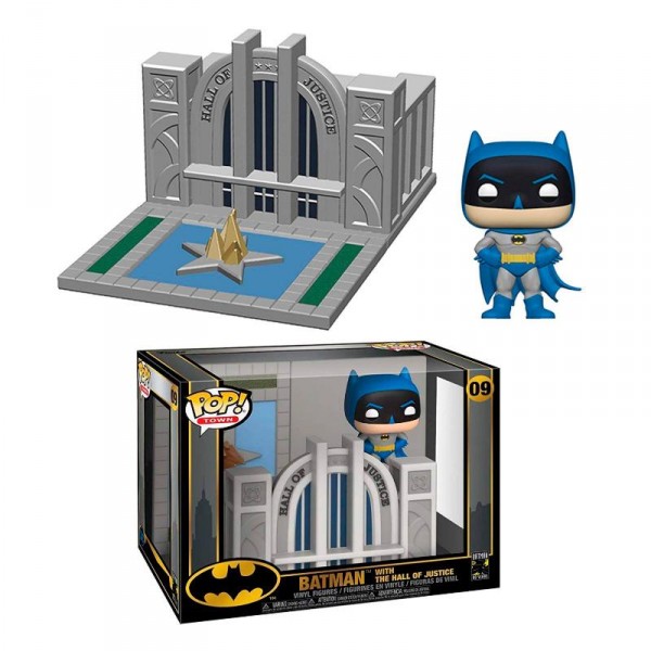 Коллекционная фигурка Funko POP! Town Batman 80th Hall of Justice w/Batman 44469