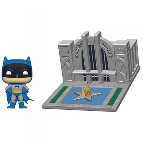 Коллекционная фигурка Funko POP! Town Batman 80th Hall of Justice w/Batman 44469