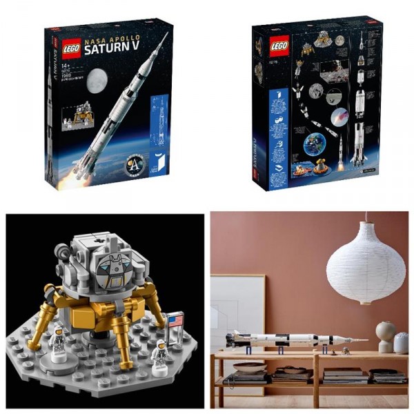 Конструктор LEGO Ideas NASA Аполло Сатурн 5 V29 92176