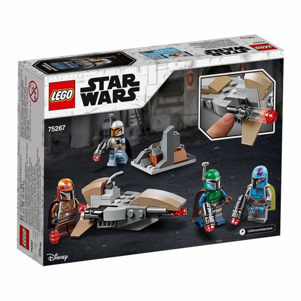 Конструктор LEGO Star Wars™ Боевой набор: мандалорцы 75267