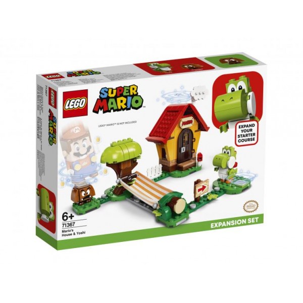 Конструктор LEGO Super Mariо Дом Марио и Йоши Дополнительный уровень 71367