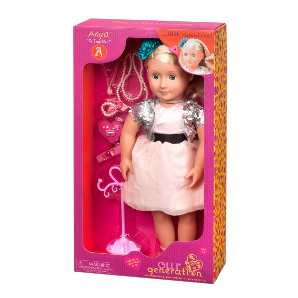 Кукла Our Generation 46 см Аня с украшениями BD31052Z