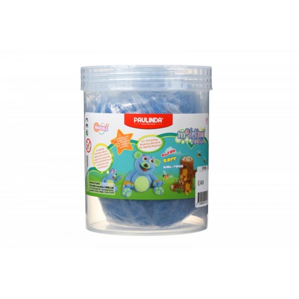 Масса для лепки Paulinda Modeling foam Ведро 800мл (синий) PL-072559